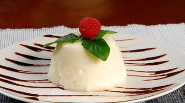 Flan de arroz con leche