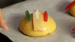 bollos de rosca de reyes