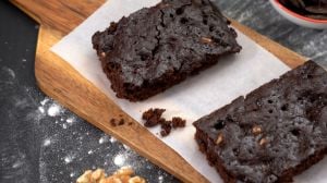 Brownie vegano