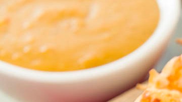 camarones en salsa satay