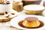 Flan de avellana