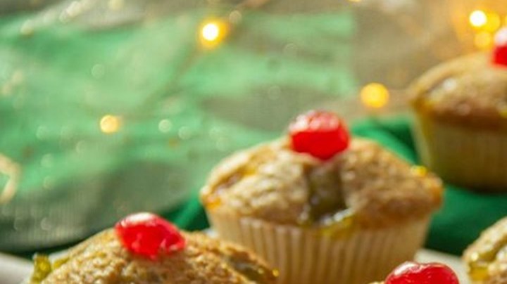 cupcakes de rosca de reyes