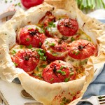 tomates rellenos de queso feta