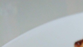 arroz salteado con langostinos y vainitas verdes