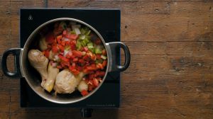 pollo al estilo asiático