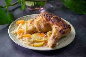 pollo a la lima al horno