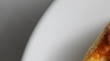 Pizza con puré de papas