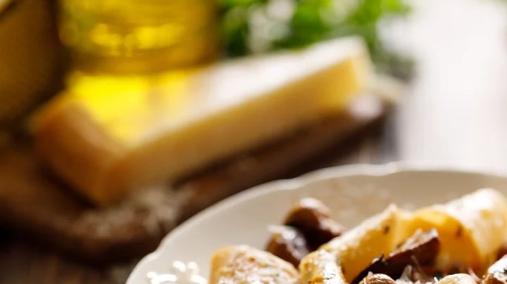 Pappardelle con funghi porcini