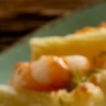 Rigatoni al horno con mariscos y bechamel