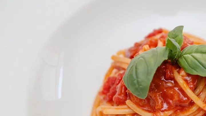 Espaguetis al pomodoro