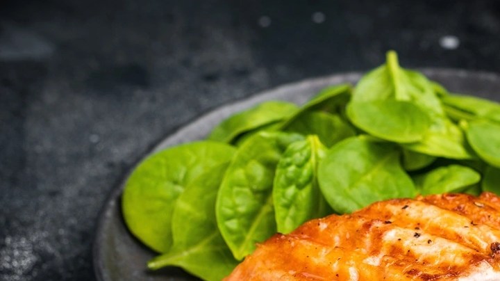 Filete de salmón agridulce