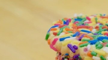 Galletas de chispas de colores