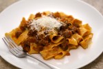 Pappardelle con ragú de cordero