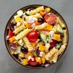 ensalada griega de pasta