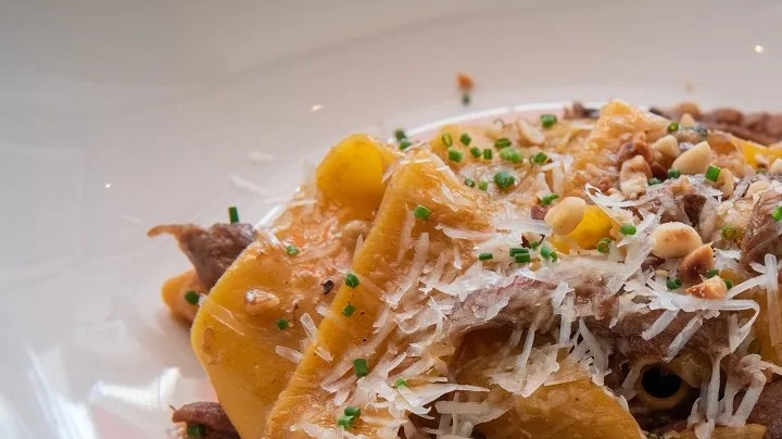 Pappardelle con ragú de pato