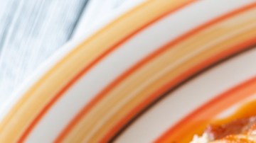 Rigatoni con Berenjena y Ricotta Salata