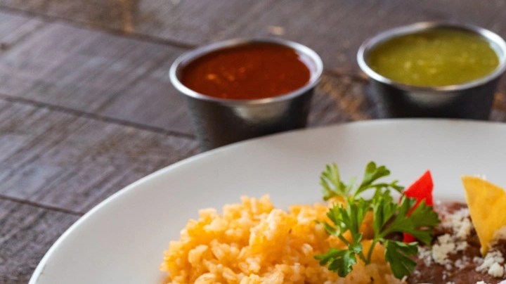 Enmoladas de frijoles