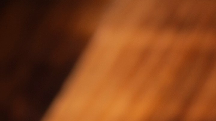 Plato azul con enmoladas de pollo sobre una mesa de madera