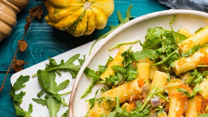 Rigatoni con Calabaza