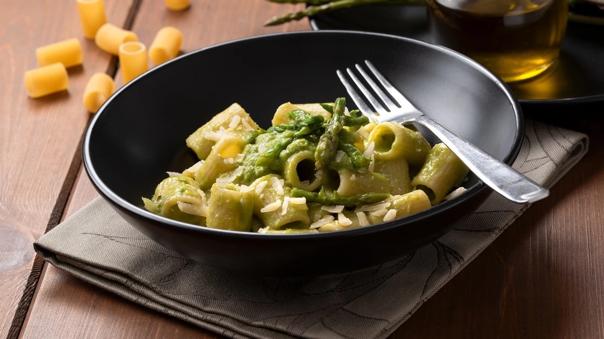 Rigatoni con espárragos: receta deliciosa y saludable