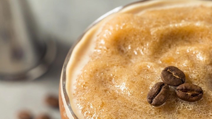 Sorbete de espresso y amaretto