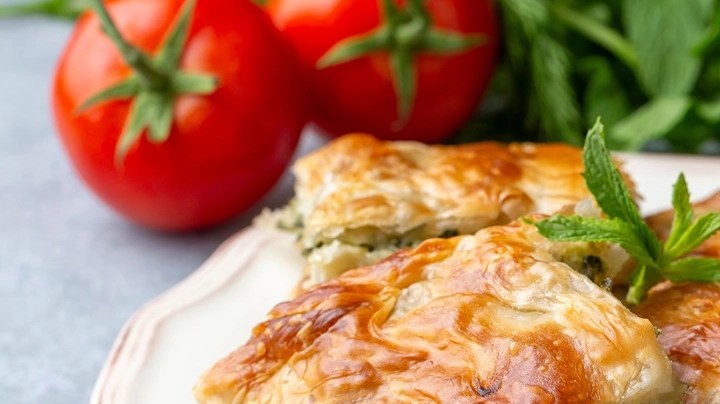 empanada griega de espinacas