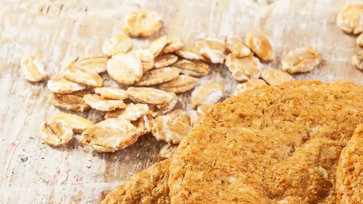 galletas de avena y naranja