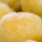 Bandeja de patatas noisette