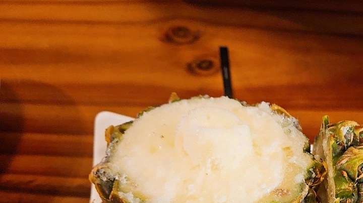 Sorbete de piña