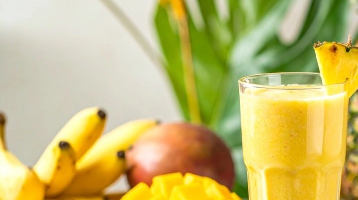 batido de mango con piña
