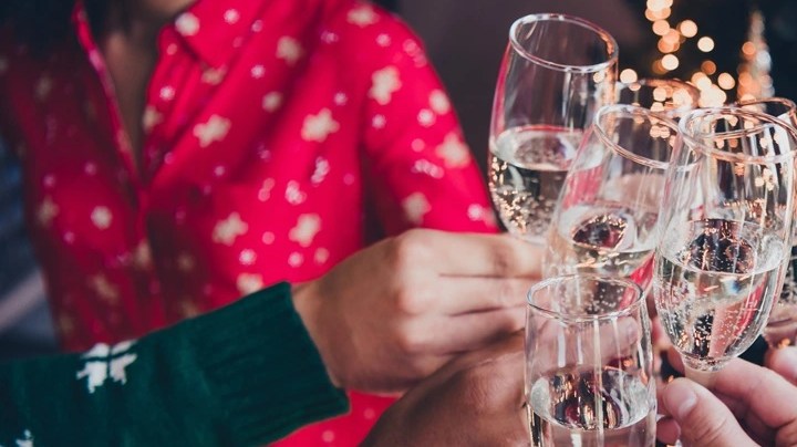 brindis en navidad
