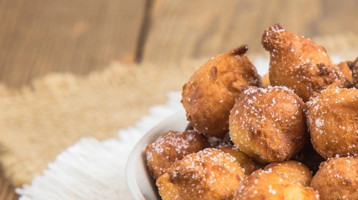 buñuelos de turrón