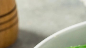 Ejotes salteados con ajo y soya