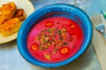 Salmorejo de remolacha