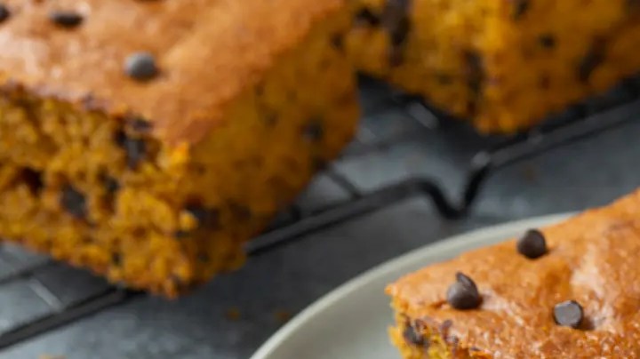 bizcocho vegano de calabaza