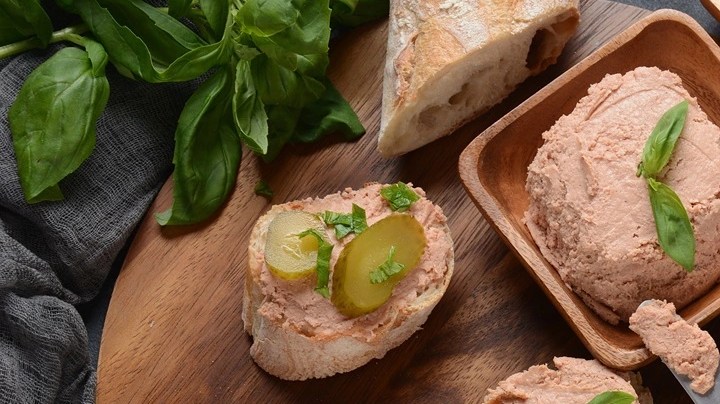 paté de pollo al coñac