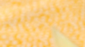 Una copa con dos bolas de sorbete de pera decorado con menta