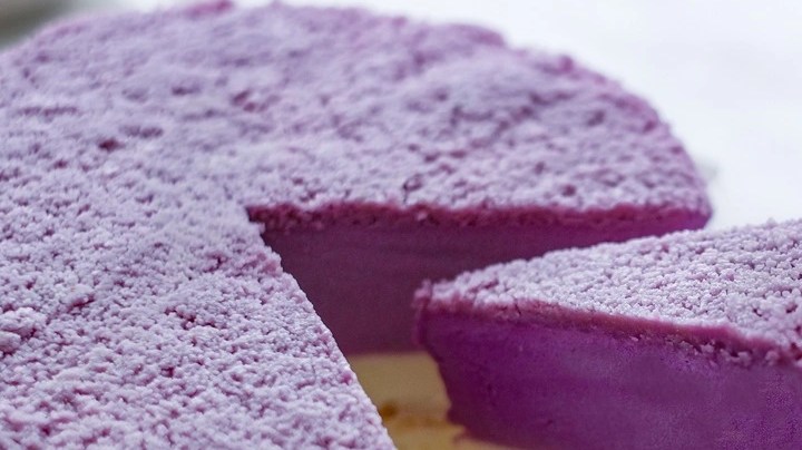 taro cheesecake