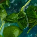 Pasta cremosa de espinacas