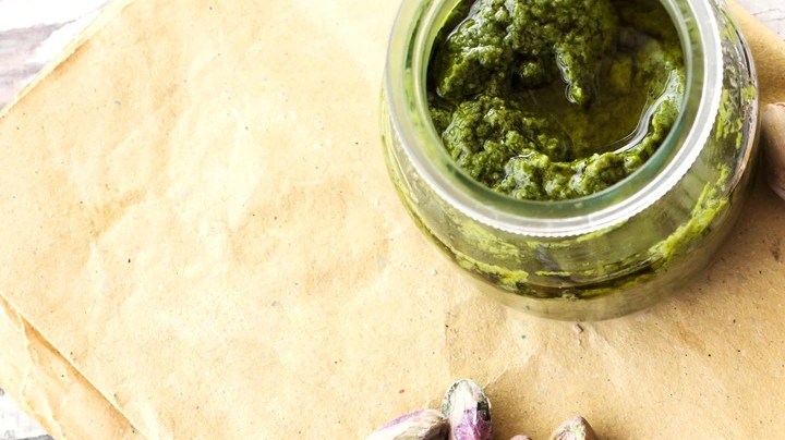 Pesto de pistacho