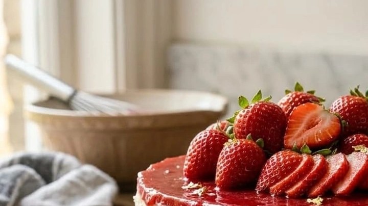 Cheesecake de fresas