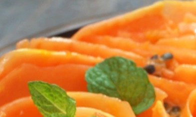 Cheesecake de papaya