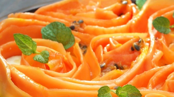 Cheesecake de papaya