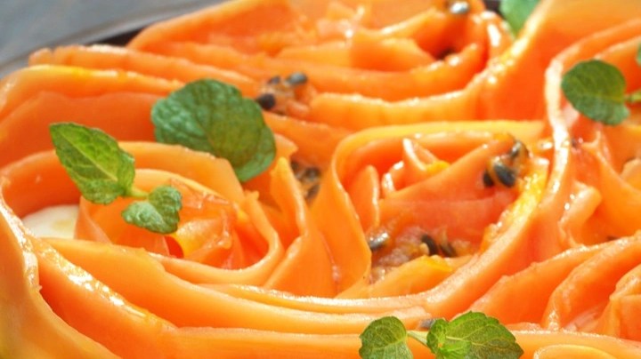 Cheesecake de papaya