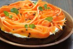 Cheesecake de papaya