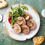 Rollos de carne rellenas