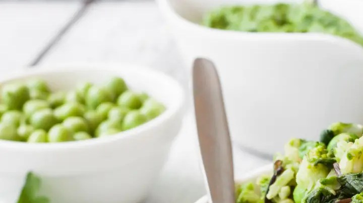 arroz vegetariano verde