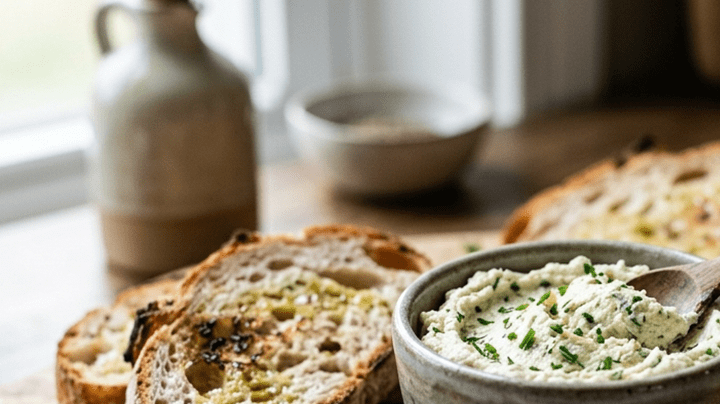 paté de ricota y finas hierbas
