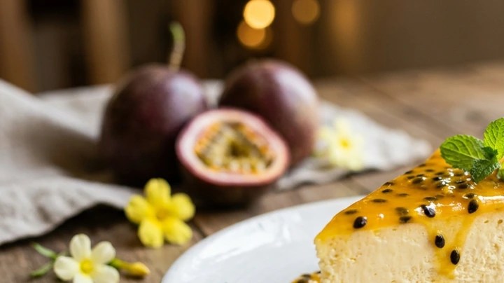 Cheesecake de maracuyá