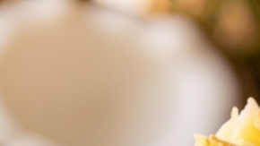 Cheesecake de piña colada